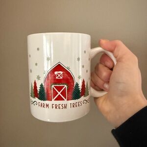 NWT Farm Fresh Trees Mug